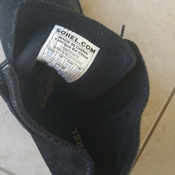 New Sorel Envie Lace wedge comfort boots 6.5 37.5 - Picture 4 of 5